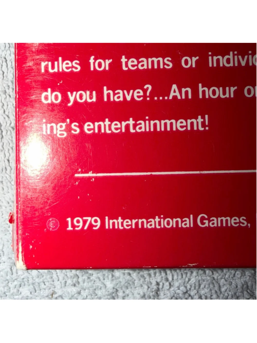 Vintage 1979 UNO Playing Cards Original Box w/Printed Instructions Complete